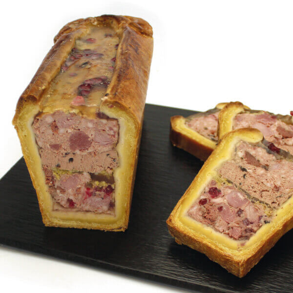 Mini pâté en croute caille raisin (pièce de 500 g)